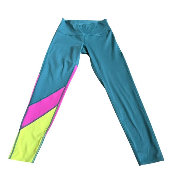 Cotopaxi Mariposa Colorblock Leggings Athletic Running Yoga Womens Small - Picture 1 of 5